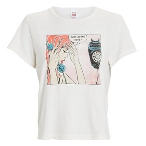 Re/done Just Bring Wine Classic Tee